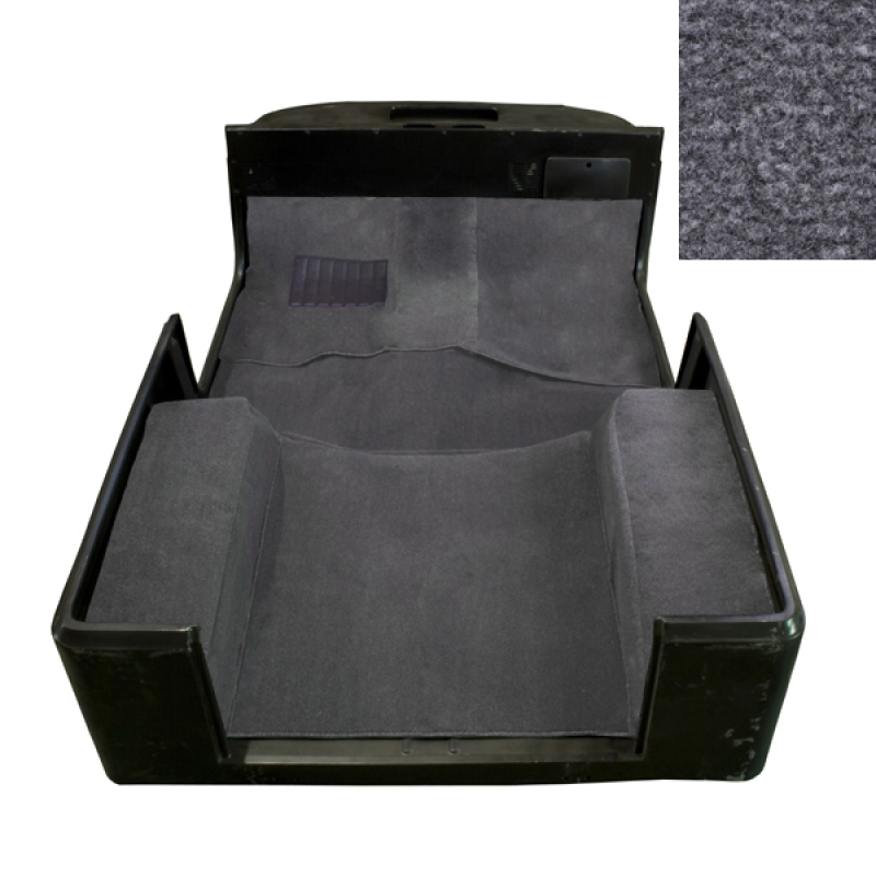 Jeep Wrangler Carpet Kit - Front + Rear - Rugged Ridge - Deluxe - Gray - `97-`06